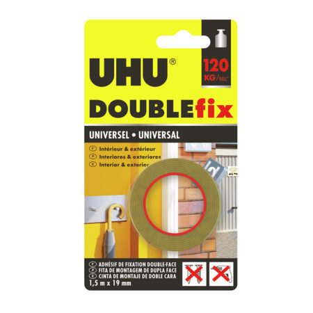 UHU DOUBLEFIX UNIVERSAL - FITA 1,5M X 19MM