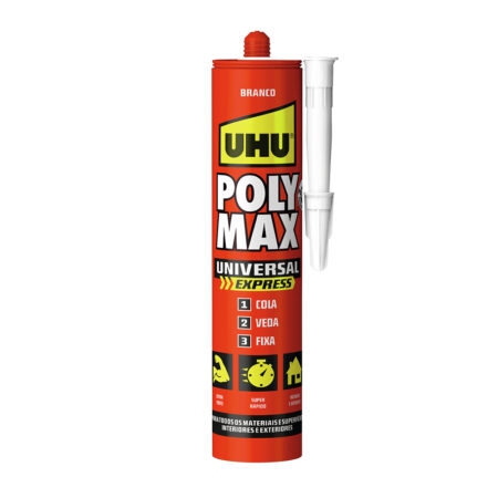 UHU POLY MAX® EXPRESS BRANCO 425 G