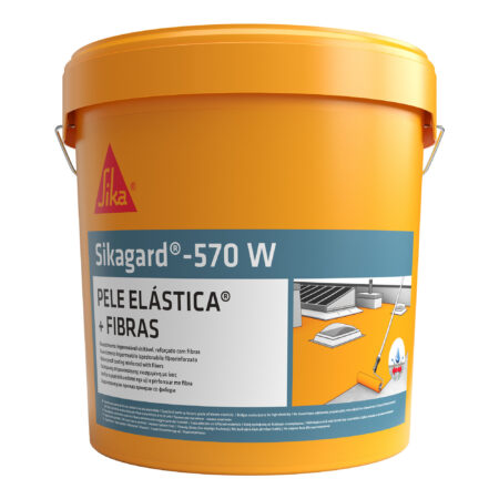 Sikagard®-570 W Pele Elástica + Fibras cinza 20 kg