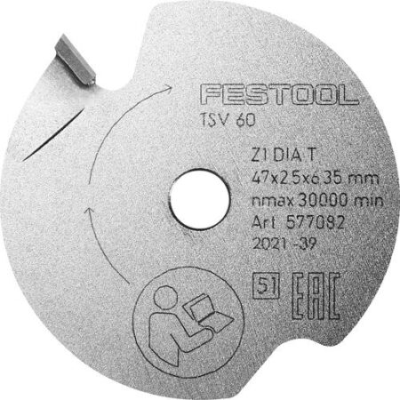 Disco de serra de pré-corte DIA 47x2,5x6,35 T1
