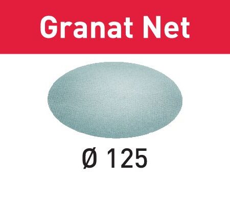 Lixa de rede STF D125 P100 GR NET/50 Granat Net