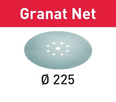 Lixa de rede STF D225 P100 GR NET/25 Granat Net