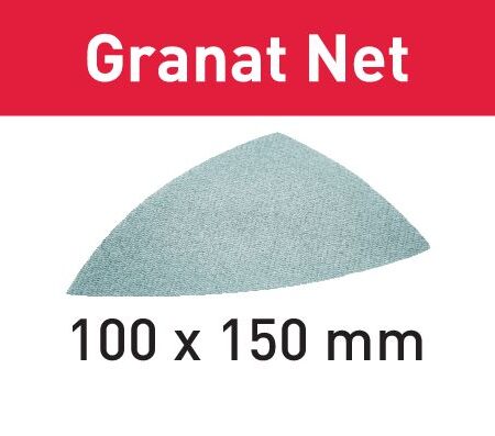 Lixa de rede STF DELTA P100 GR NET/50 Granat Net