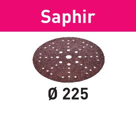 Discos de lixa STF D225/48 P24 SA/25 Saphir
